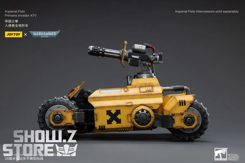 JoyToy Source 1/18 Warhammer 40K Imperial Fists Primaris Invader ATV 2 JoyToy Source 1/18 Warhammer 40K Imperial Fists Primaris Invader ATV - Image 2