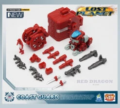 MechFansToys Lost Planet Coast Guard CG01 White Shark & CG02 Red Dragon -MECHA REALM STORE 285ca7cc1d
