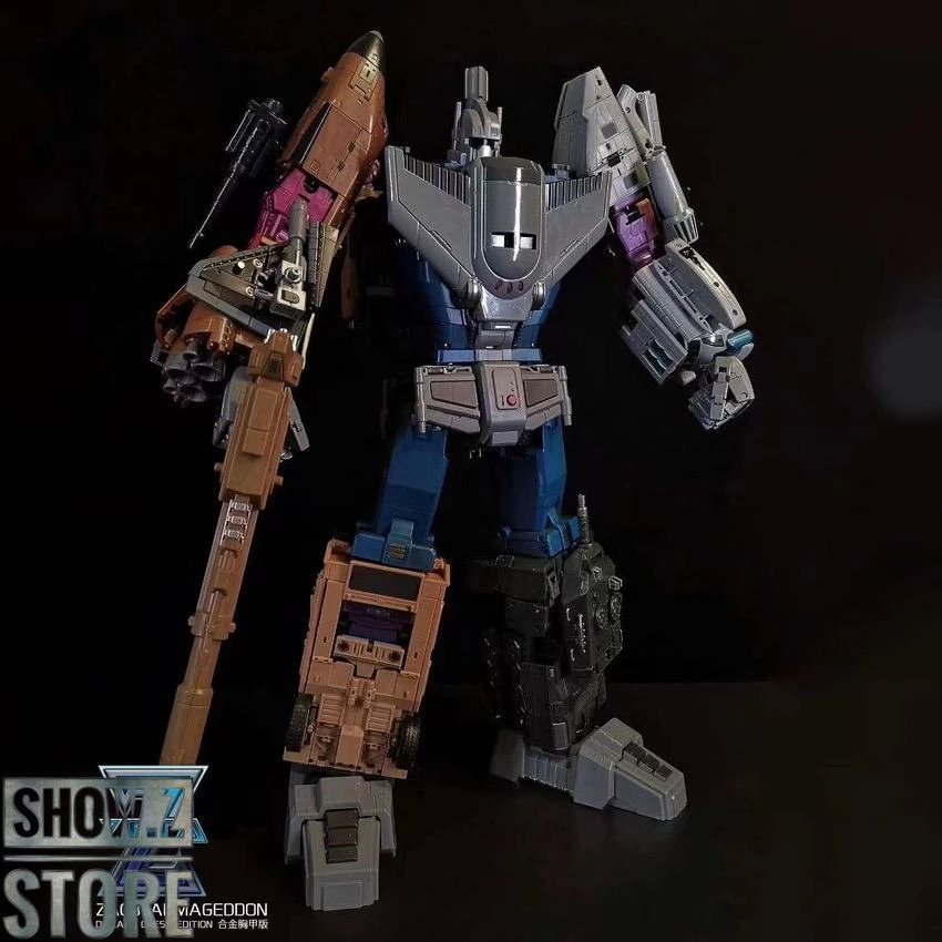 Zeta Toys ZA-08 Armageddon Bruticus Diecast Chest Version Full Set Of 5 2 Zeta Toys ZA-08 Armageddon Bruticus Diecast Chest Version Full Set Of 5 - Image 2