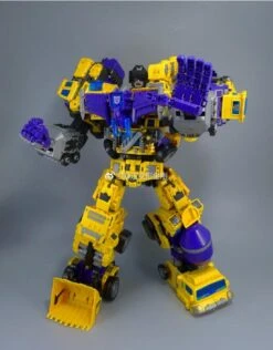 NBK Devastator TF Engineering Full Set Of 6 Yellow Version -MECHA REALM STORE 2993f78e61