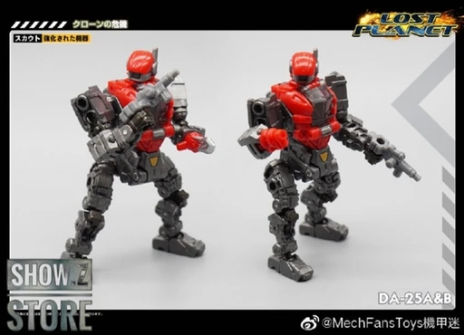 MechFansToys Power Suit DA-25A & DA-25B Set Of 2 3 MechFansToys Power Suit DA-25A & DA-25B Set Of 2 - Image 3