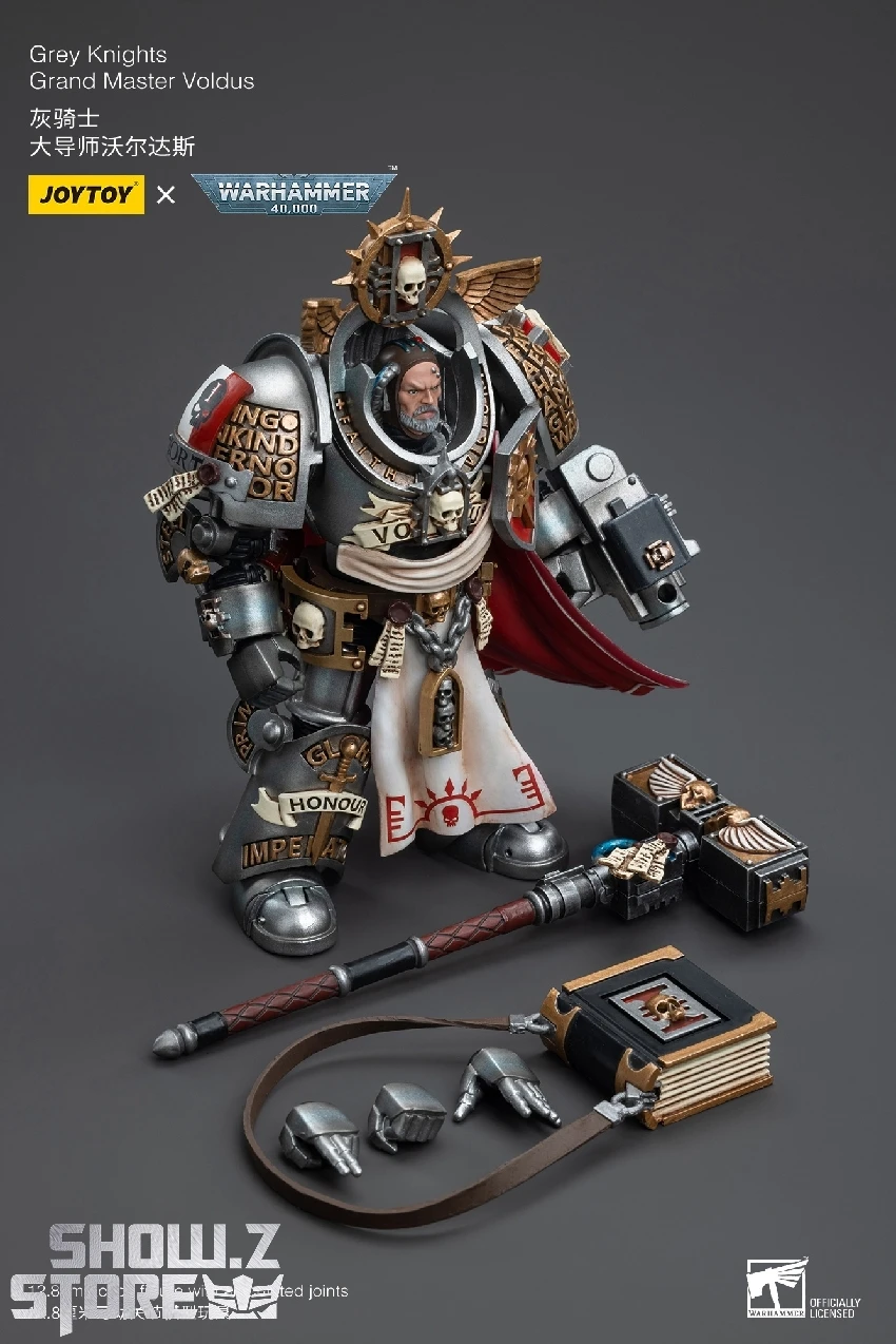 JoyToy Source 1/18 Warhammer 40K Grey Knights Grand Master Voldus 3 JoyToy Source 1/18 Warhammer 40K Grey Knights Grand Master Voldus - Image 3