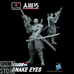 Flame Toys Hito Kara Kuri G.I.JOE Snake Eyes -MECHA REALM STORE 2dcf1da05c