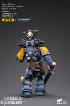 JoyToy Source 1/18 Warhammer 40K Space Wolves Claw Pack Brother Torrvald -MECHA REALM STORE 2e366ff9f5