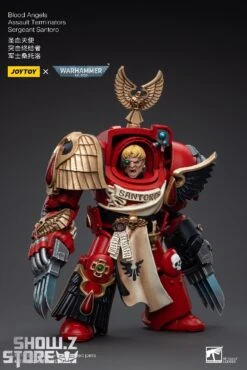 JoyToy Source 1/18 Warhammer 40K Blood Angels Assault Terminators Sergeant Santoro -MECHA REALM STORE 2e482efcaa