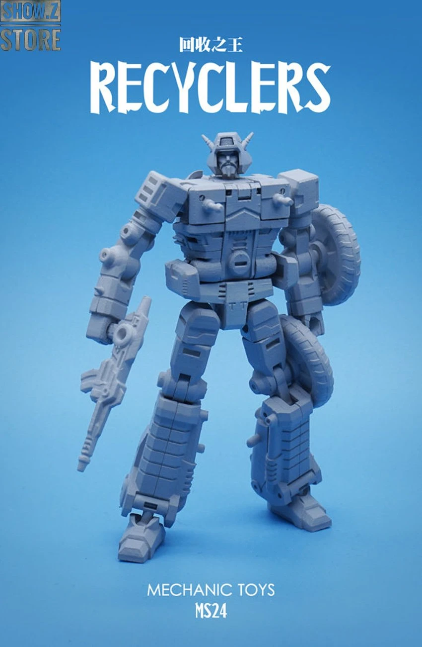 MechFansToys Mechanic Studio MS-24 Garbage Man Wreck-Gar 19 MechFansToys Mechanic Studio MS-24 Garbage Man Wreck-Gar - Image 19