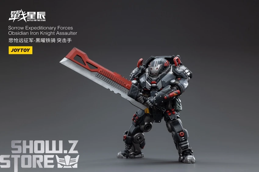 JoyToy Source 1/18 Sorrow Expeditionary Forces Obsidian Iron Knight Assaulter 2 JoyToy Source 1/18 Sorrow Expeditionary Forces Obsidian Iron Knight Assaulter - Image 2