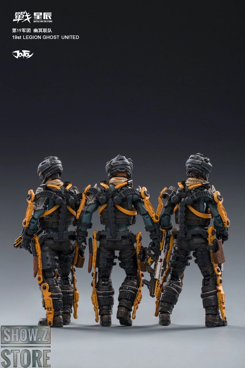 JoyToy Source 1/18 19st Ghost United Legion & Grice Anna Set Of 4 5 JoyToy Source 1/18 19st Ghost United Legion & Grice Anna Set Of 4 - Image 5