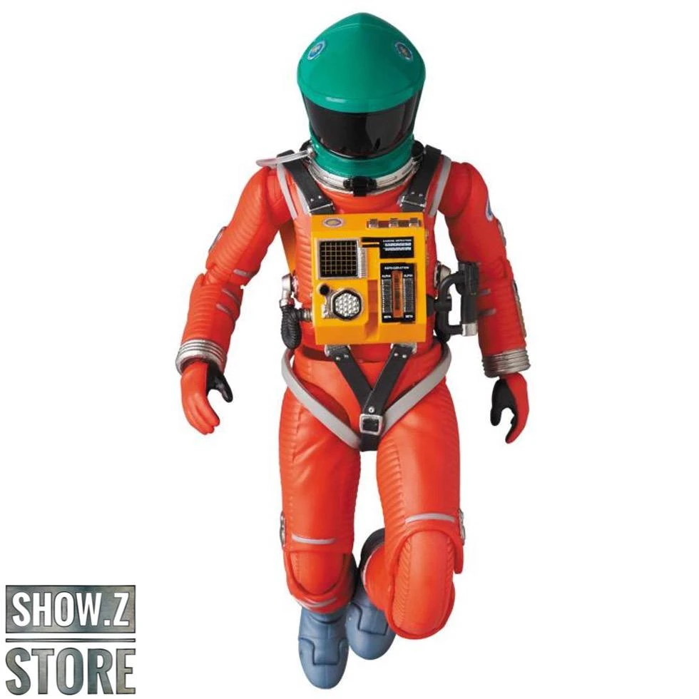 MAFEX No.110 2001: A Space Odyssey Space Suit Green Helmet & Orange Suit Version 1 MAFEX No.110 2001: A Space Odyssey Space Suit Green Helmet & Orange Suit Version