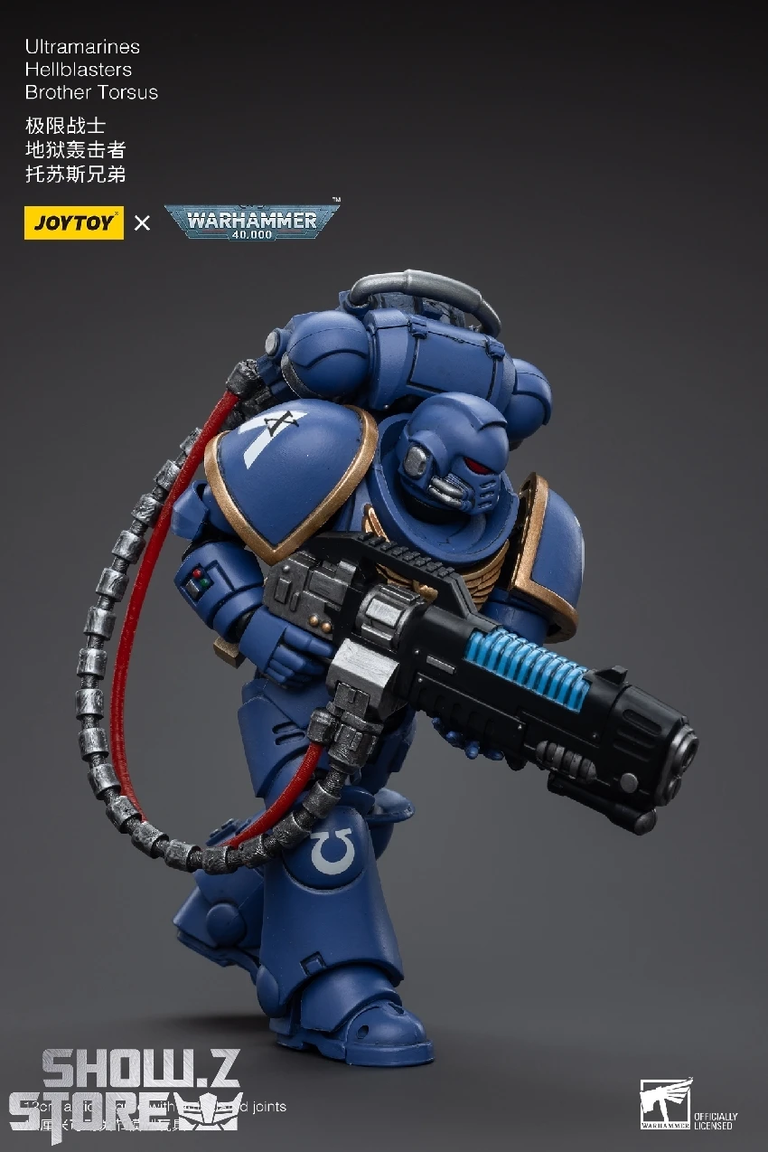 JoyToy Source 1/18 Warhammer 40K Ultramarines Hellblasters Brother Torsus 8 JoyToy Source 1/18 Warhammer 40K Ultramarines Hellblasters Brother Torsus - Image 8