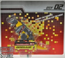 NTF NTF-02 Tyrannorsaur Grimlock & NTF-03 Triceratops Slag Set Of 2 -MECHA REALM STORE 344efcf7e2