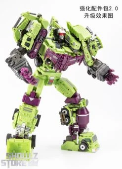 Jinbao Upgrade Kits For Devastator Gravity Builder Yellow Version -MECHA REALM STORE 34bb004aec