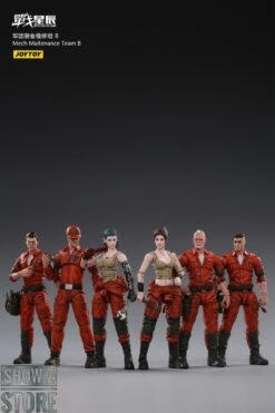 JoyToy Source 1/18 Mech Maintenance Team B Set Of 6 -MECHA REALM STORE 34f111bfdf