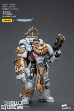JoyToy Source 1/18 Warhammer 40K Space Marines White Consuls Captain Messinius -MECHA REALM STORE 35e5af1201