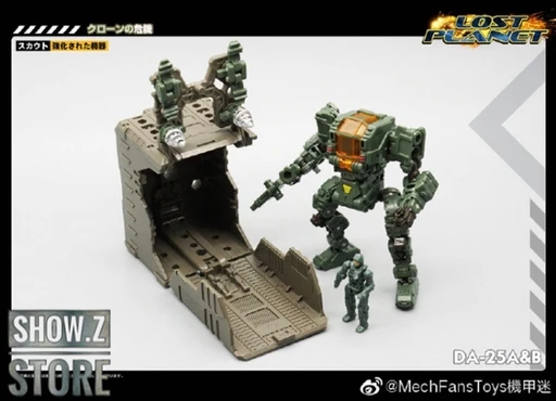 MechFansToys Power Suit DA-25A & DA-25B Set Of 2 6 MechFansToys Power Suit DA-25A & DA-25B Set Of 2 - Image 6