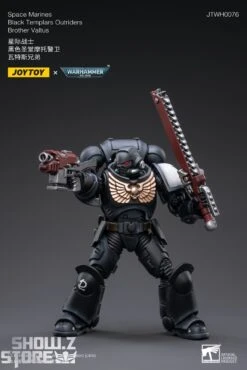 JoyToy Source 1/18 Warhammer 40K Space Marines Black Templars Outriders Brother Valtus 14 JoyToy Source 1/18 Warhammer 40K Space Marines Black Templars Outriders Brother Valtus -MECHA REALM STORE 366df569a8