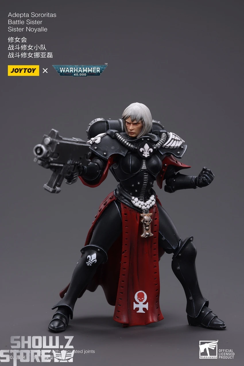 JoyToy Source 1/18 Warhammer 40K Adepta Sororitas Battle Sister Sister Noyalle 4 JoyToy Source 1/18 Warhammer 40K Adepta Sororitas Battle Sister Sister Noyalle - Image 4