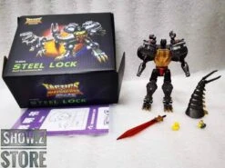 Toyworld TW-BS01G Steel Lock Grimlock Metallic Version -MECHA REALM STORE 3a5fa0673d