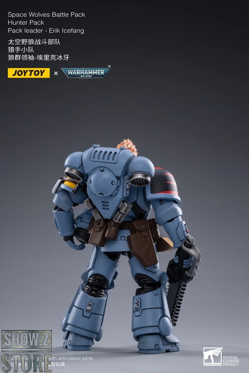 JoyToy Source 1/18 Warhammer 40K Space Wolves Battle Pack Hunter Pack Set Of 4 4 JoyToy Source 1/18 Warhammer 40K Space Wolves Battle Pack Hunter Pack Set Of 4 - Image 4