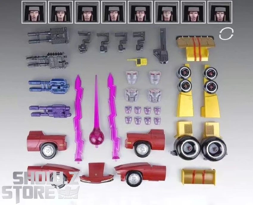 X-Transbots MX-12B Trailer For MX-12A Gravestone Motormaster W/MX-12C Accessory Pack 2 X-Transbots MX-12B Trailer For MX-12A Gravestone Motormaster W/MX-12C Accessory Pack - Image 2