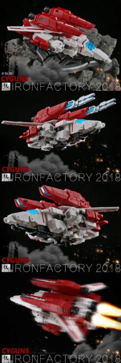 IronFactory EX-30 Cyguns Skyfire Jetfire -MECHA REALM STORE 3dcfec1bb9