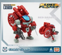 MechFansToys Lost Planet Coast Guard CG01 White Shark & CG02 Red Dragon -MECHA REALM STORE 3e94a3d9a2