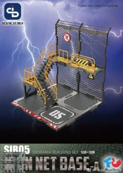 FreshRetro 1/18 1/24 SIB05 Scene In Box Iron Net Base-A Model Kit -MECHA REALM STORE 3f1f1a2943