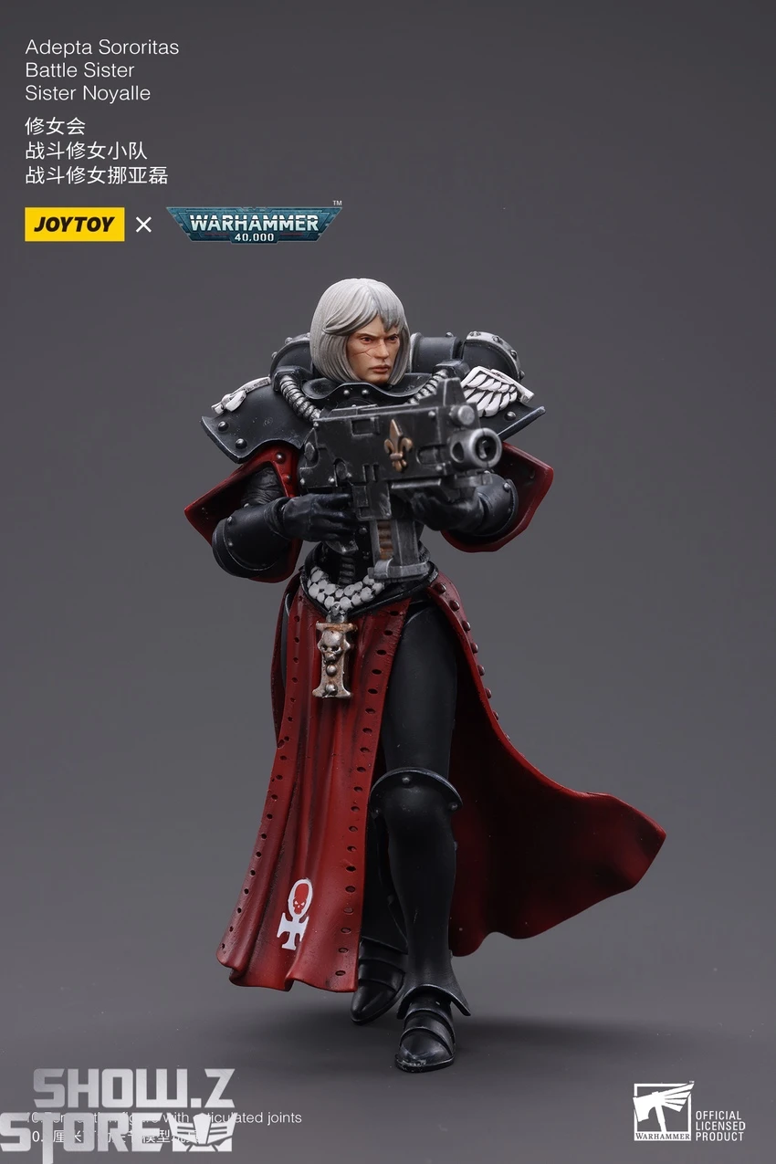 JoyToy Source 1/18 Warhammer 40K Adepta Sororitas Battle Sister Sister Noyalle 6 JoyToy Source 1/18 Warhammer 40K Adepta Sororitas Battle Sister Sister Noyalle - Image 6