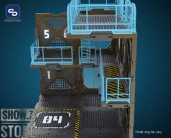 FreshRetro 1/18 1/24 SIB04 Scene In Box Fortifications-B Model Kit 11 FreshRetro 1/18 1/24 SIB04 Scene In Box Fortifications-B Model Kit -MECHA REALM STORE 3fbf6ca35c