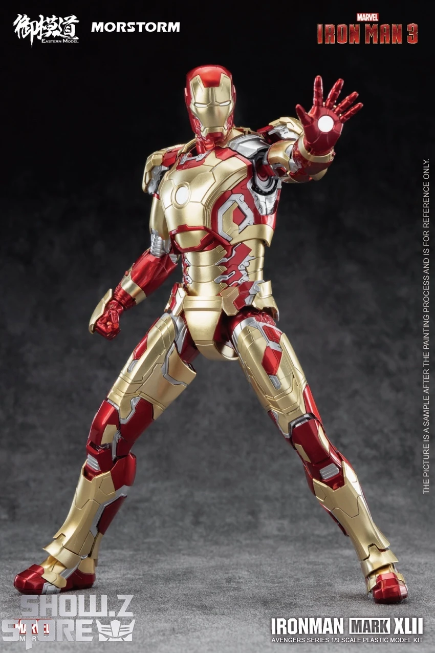 Eastern Model 1/9 Iron Man Mark 42 Pre-painted Model Kit 11 Eastern Model 1/9 Iron Man Mark 42 Pre-painted Model Kit - Image 11