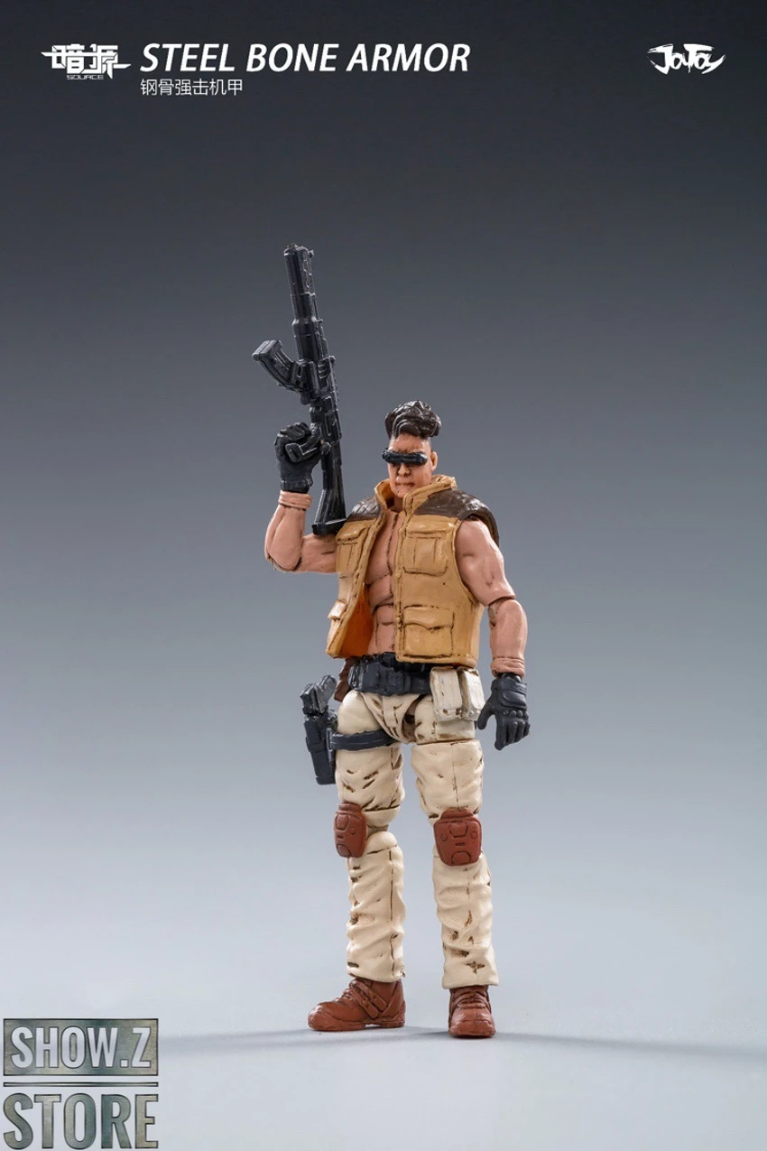 JoyToy Dark Source 1/25 Steel Bone Armour Desert Brown Color W/ Pilot 12 JoyToy Dark Source 1/25 Steel Bone Armour Desert Brown Color W/ Pilot - Image 12