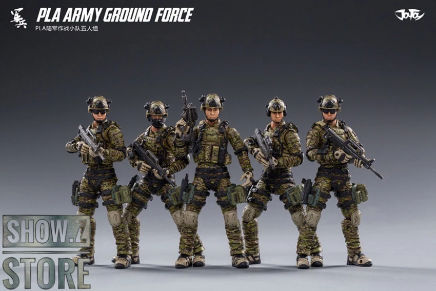 JoyToy Source 1/18 PLA Army Ground Force Set Of 5 3 JoyToy Source 1/18 PLA Army Ground Force Set Of 5 - Image 3