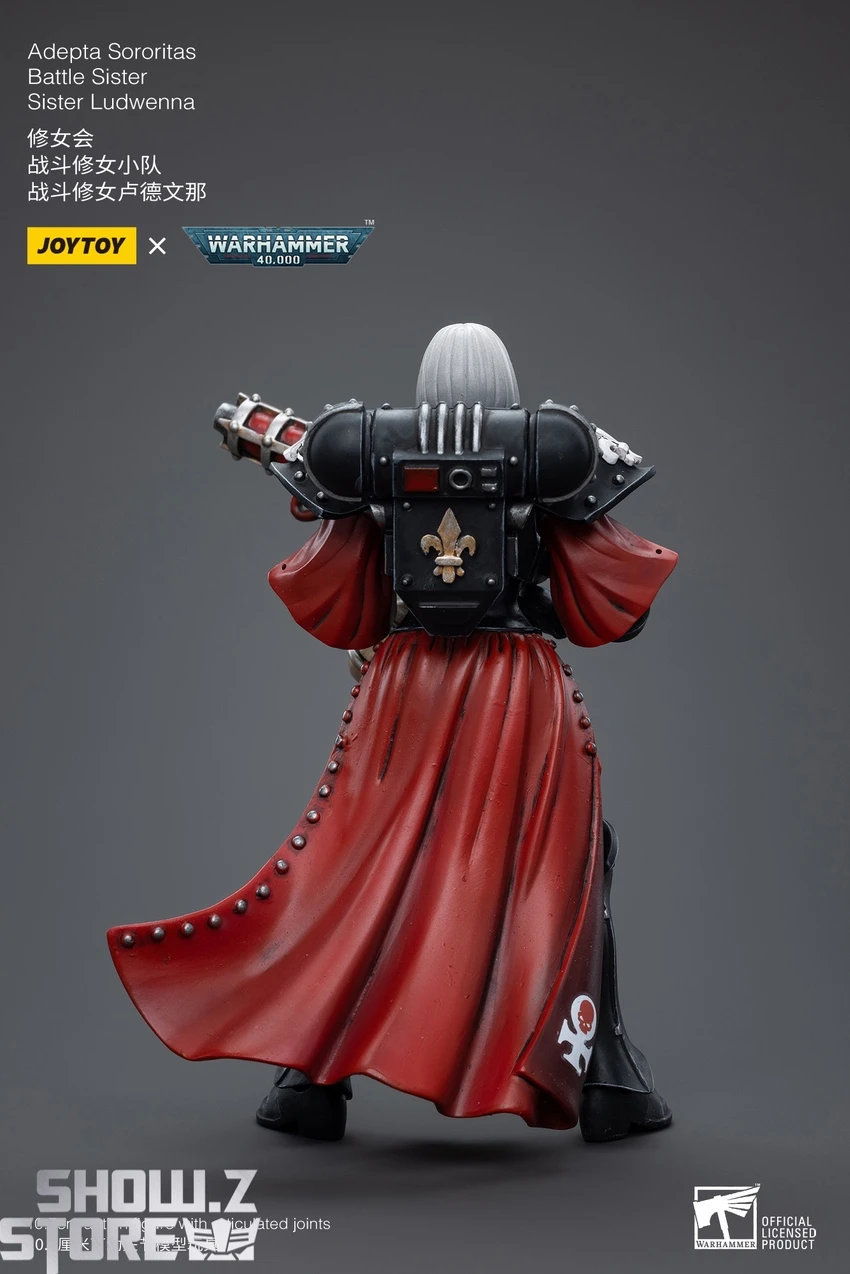 JoyToy Source 1/18 Warhammer 40K Adepta Sororitas Battle Sister Sister Ludwenna 4 JoyToy Source 1/18 Warhammer 40K Adepta Sororitas Battle Sister Sister Ludwenna - Image 4