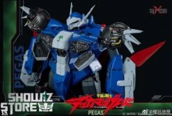 [Pre-Order] Sky X Studio Licensed Uchū No Kishi Tekkaman Pegas W/ LED -MECHA REALM STORE 465e9f536d