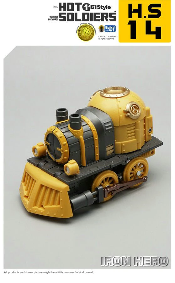 Mech Planet Hot Soldiers HS14 Iron Hero Bumblebee Hearts Of Steel 8 Mech Planet Hot Soldiers HS14 Iron Hero Bumblebee Hearts Of Steel - Image 8