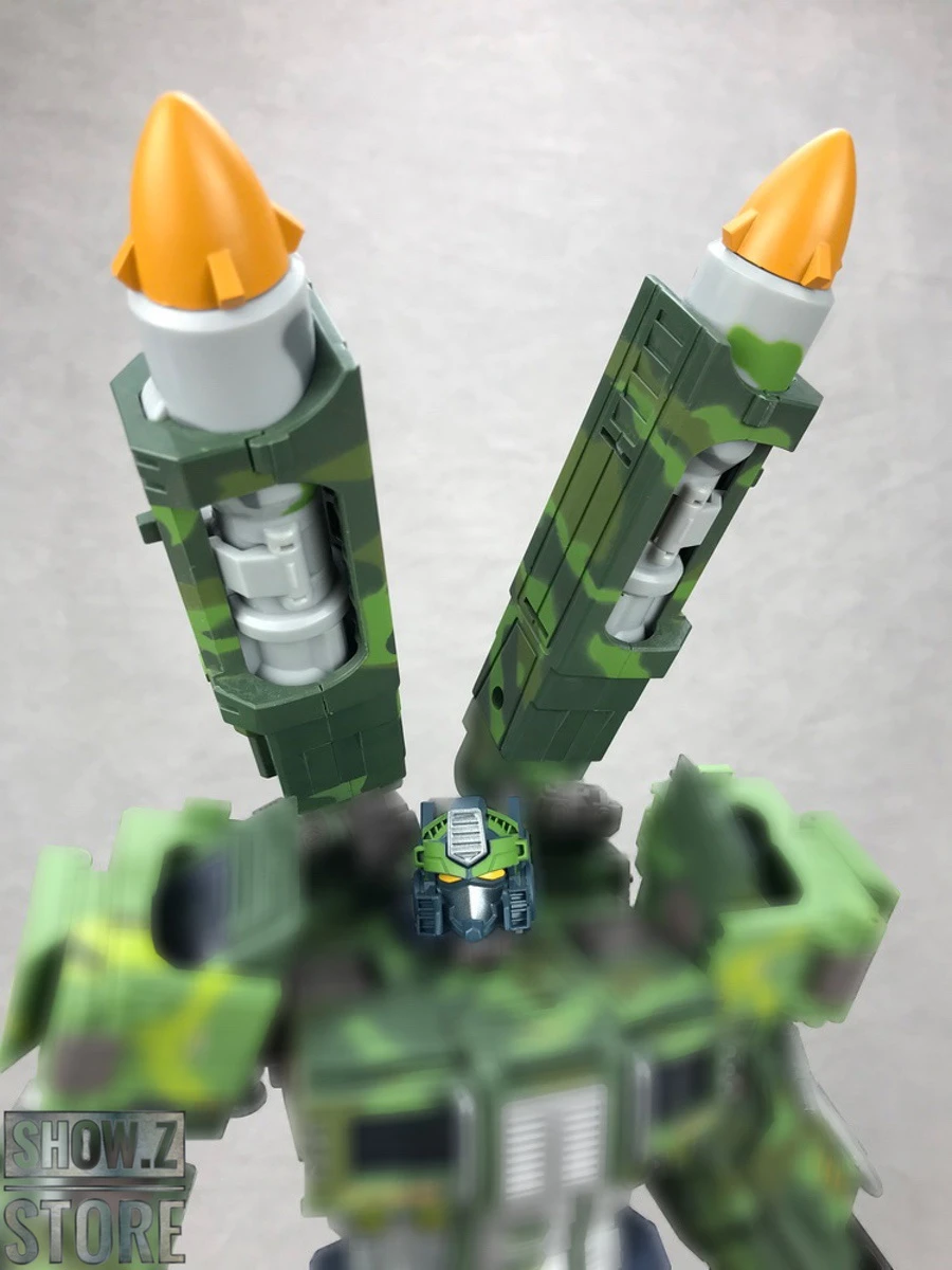 VISUAL Head Sculpt & Missiles Upgrade Kit For TFC STC-01B Supreme Tactical Commander Jungle Version 8 VISUAL Head Sculpt & Missiles Upgrade Kit For TFC STC-01B Supreme Tactical Commander Jungle Version - Image 8