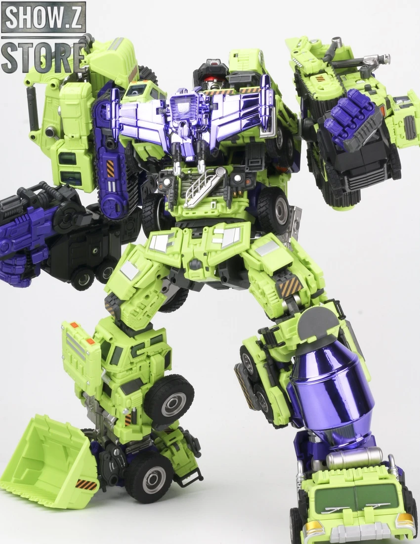 Generation Toy GT-99 Gravity Builder Devastator Metallic Painted Limited Version W/ Upgrade Kit 11 Generation Toy GT-99 Gravity Builder Devastator Metallic Painted Limited Version W/ Upgrade Kit - Image 11