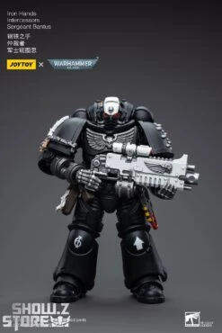 JoyToy Source 1/18 Warhammer 40K Iron Hands Intercessors Sergeant Bantus -MECHA REALM STORE 490d29d914