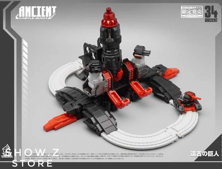 MechFansToys MF-34A Ancient Castle Giant Omega Supreme Special Black Version W/ DA-20 8 MechFansToys MF-34A Ancient Castle Giant Omega Supreme Special Black Version W/ DA-20 - Image 8