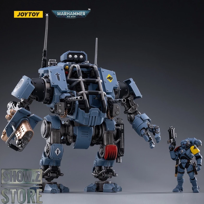 JoyToy Source 1/18 Warhammer 40K Space Wolves Battle Pack Invictor Warsuit & Brother Rurik Warfist 2 JoyToy Source 1/18 Warhammer 40K Space Wolves Battle Pack Invictor Warsuit & Brother Rurik Warfist - Image 2