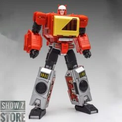 KFC E.A.V.I. Metal Phase 4A Transistor Blaster & Hifi Rewind Movie Orange Red Version