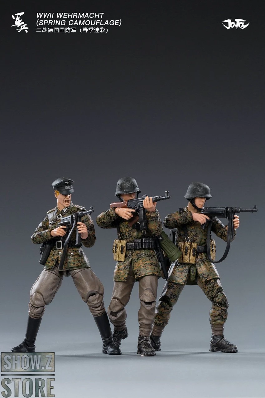 JoyToy Source 1/18 WWII German Wehrmacht Spring & Autumn Camouflage Set Of 7 12 JoyToy Source 1/18 WWII German Wehrmacht Spring & Autumn Camouflage Set Of 7 - Image 12