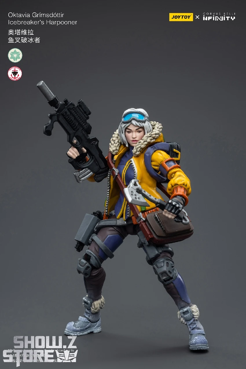 JoyToy Source 1/18 Infinity Lcebreaker's Harpooner Oktavia Grimsdottir 9 JoyToy Source 1/18 Infinity Lcebreaker's Harpooner Oktavia Grimsdottir - Image 9