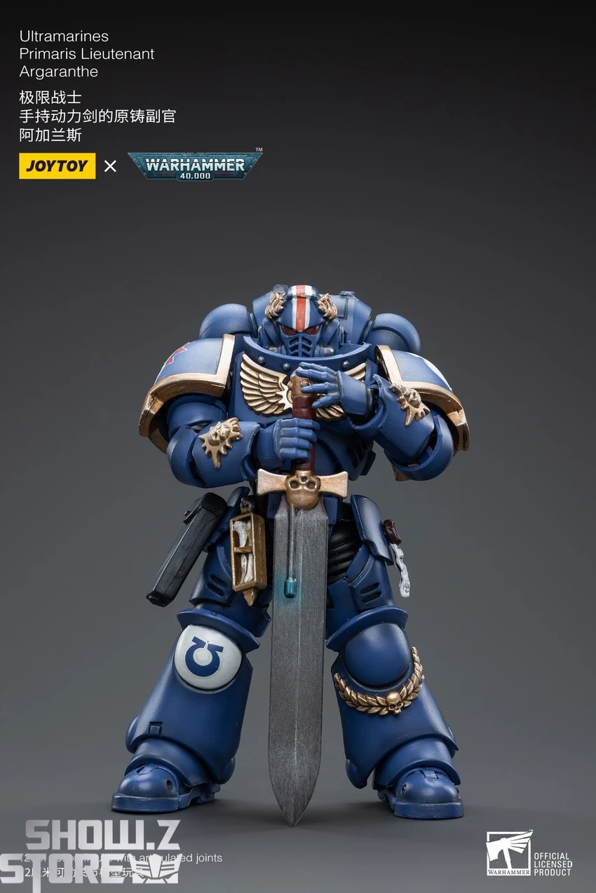 JoyToy Source 1/18 Warhammer 40K Ultramarines Primaris Lieutenant Argaranthe 5 JoyToy Source 1/18 Warhammer 40K Ultramarines Primaris Lieutenant Argaranthe - Image 5