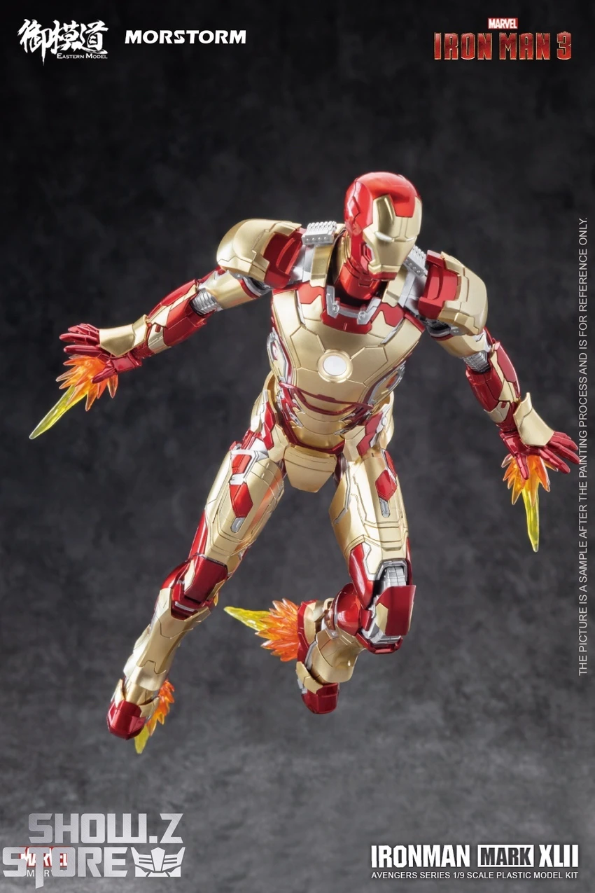 Eastern Model 1/9 Iron Man Mark 42 Pre-painted Model Kit 3 Eastern Model 1/9 Iron Man Mark 42 Pre-painted Model Kit - Image 3
