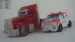 APC Toys APC-001 Attack Prime TFP Optimus Prime Clear Version W/ Black Wheels -MECHA REALM STORE 52900190d4