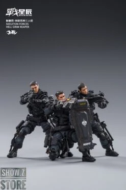 JoyToy Source 1/18 Hardcore Coldplay Skeleton Forces Hell Grim Reaper & Selena Set Of 4 -MECHA REALM STORE 529eee1ec7