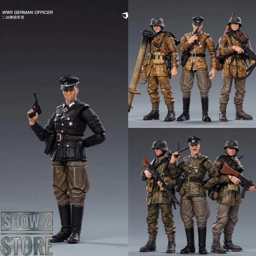 JoyToy Source 1/18 WWII German Wehrmacht Spring & Autumn Camouflage Set Of 7 2 JoyToy Source 1/18 WWII German Wehrmacht Spring & Autumn Camouflage Set Of 7 - Image 2
