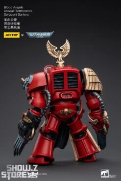 JoyToy Source 1/18 Warhammer 40K Blood Angels Assault Terminators Sergeant Santoro -MECHA REALM STORE 544345b638