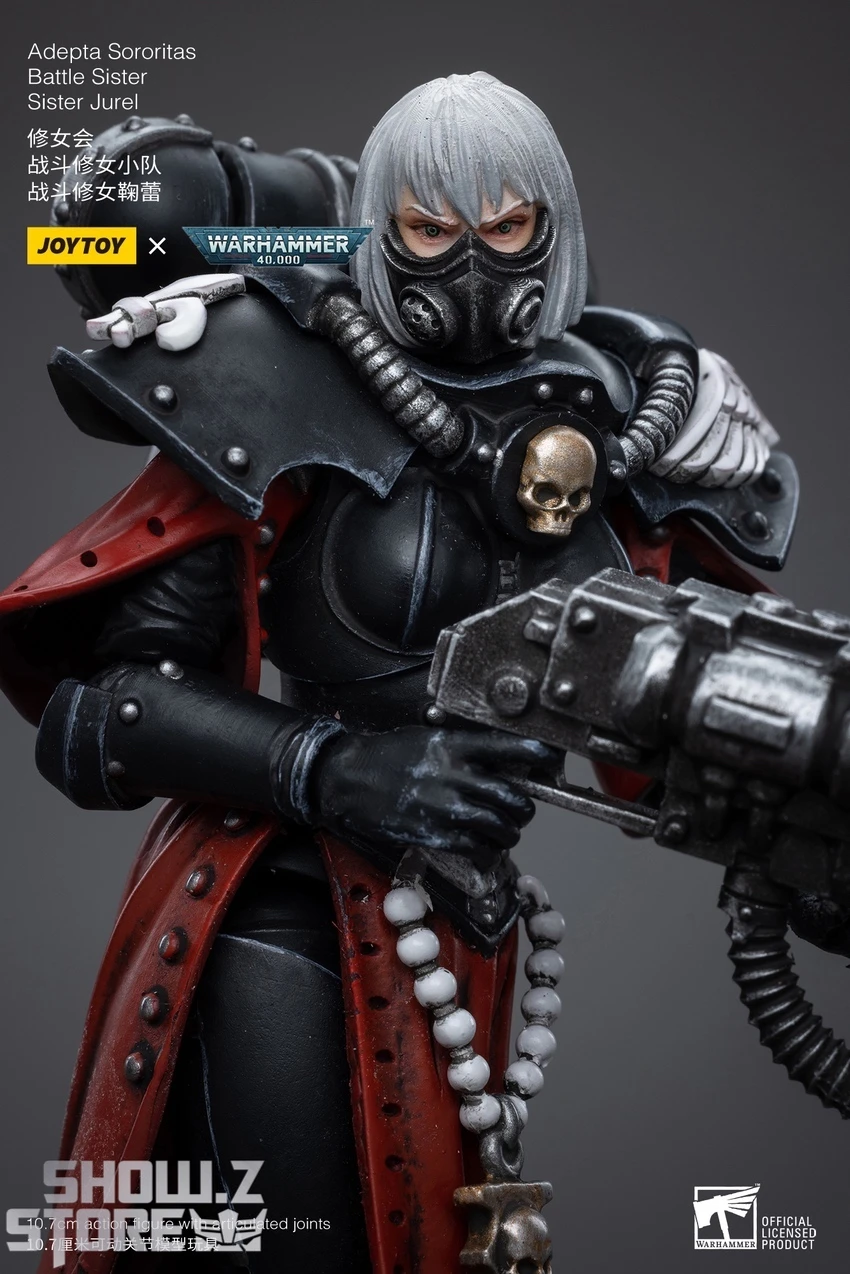 JoyToy Source 1/18 Warhammer 40K Adepta Sororitas Battle Sister Sister Jurel 3 JoyToy Source 1/18 Warhammer 40K Adepta Sororitas Battle Sister Sister Jurel - Image 3